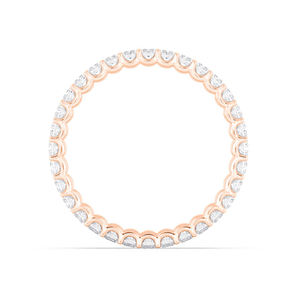 Rose Gold / Eliana Eternity Wedding Band
