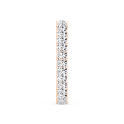 Rose Gold / Eliana Eternity Wedding Band