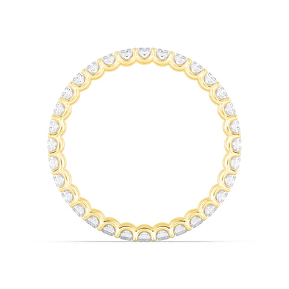 Yellow Gold / Eliana Eternity Wedding Band
