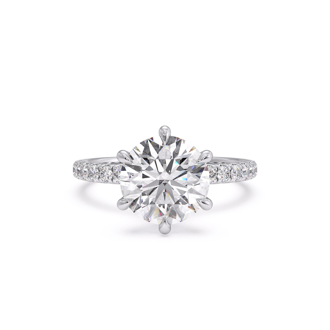 All metals - shown in 18k white Gold